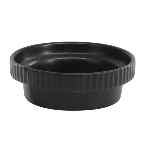 Better Homes & Gardens Electric Ribbed Ceramic Wax Warmer with Wood Base - Black - Picture 6 of 8